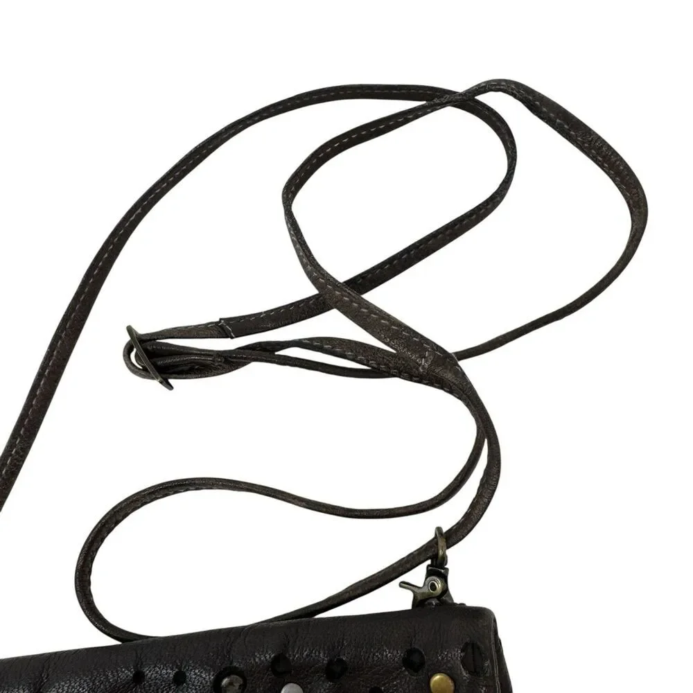 Latico Crossbody Shoulder Bag Small Purse Brown Butter Soft Leather Womens